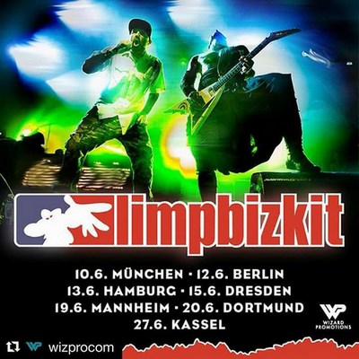 90er-Nostalgie, LIMP BIZKIT auf Tour 2018!