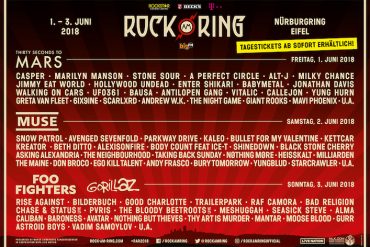 Neue Bestätigungen für Rock am Ring & Rock im Park!