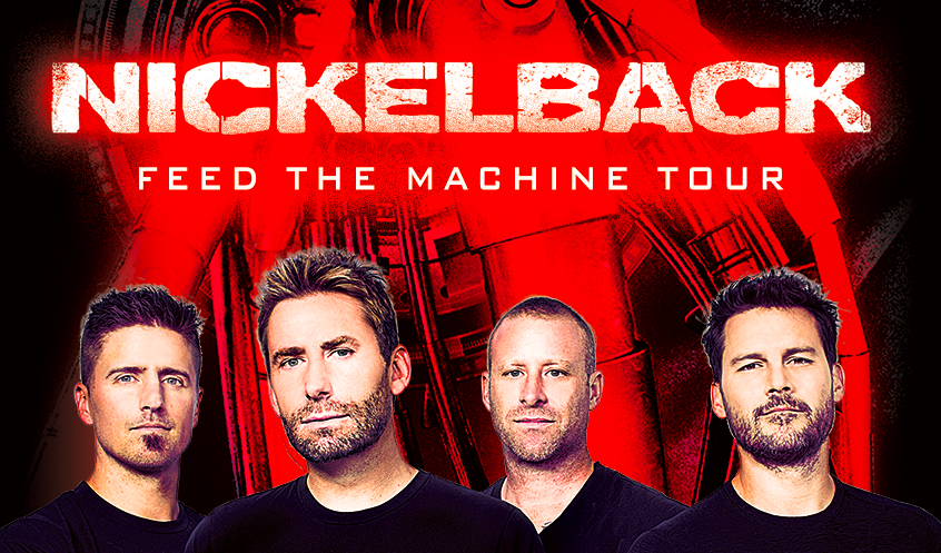 NICKELBACK auf "Feed The Machine" Tour