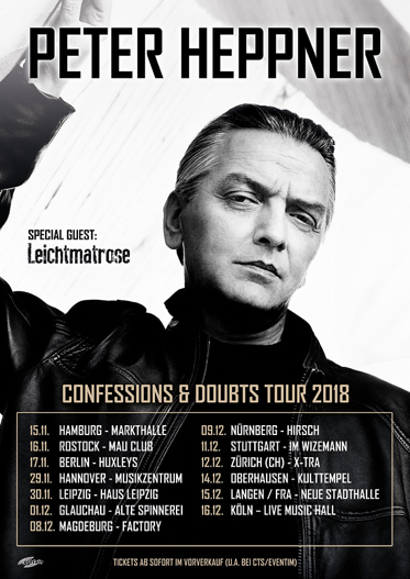 Neues Video: LEICHTMATROSE - Jerusalem / Special Guest auf PETER HEPPNER Tour