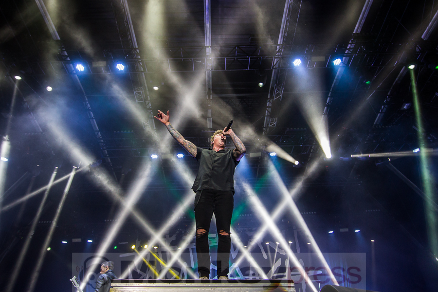 Papa Roach, © Markus Hillgärtner