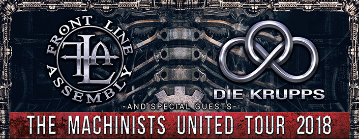 The Machinists United! DIE KRUPPS und FRONTLINE ASSEMBLY gemeinsam auf Tour