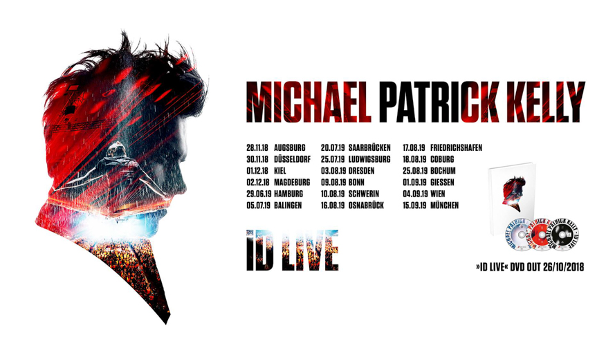 MICHAEL PATRICK KELLY erfreut seine Fans mit weiteren Konzertterminen