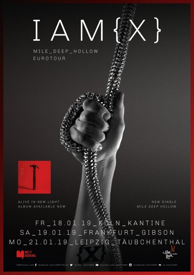 IAMX kommen im Januar 2019 live nach Deutschland