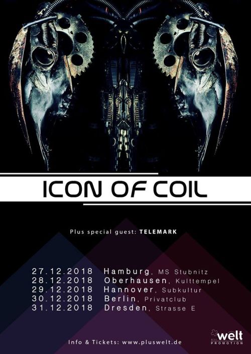 ICON OF COIL - zum Jahresende auf Tour