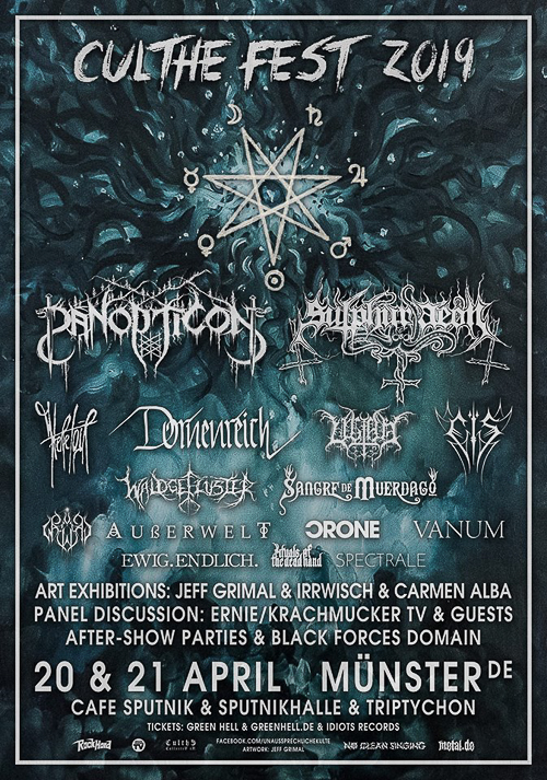 CULTHE FEST 2019 – Unaussprechliches Undergroundfestival in Münster geht in die sechste Runde CULTHE FEST 2019 – Unaussprechliches Undergroundfestival in Münster geht in die sechste Runde