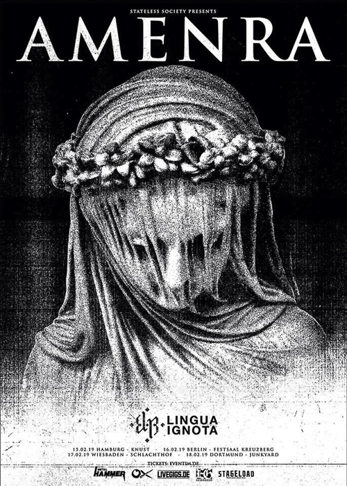 AMENRA mit Special Guests E-L-R und LINGUA IGNOTA auf Tour AMENRA mit Special Guests E-L-R und LINGUA IGNOTA auf Tour