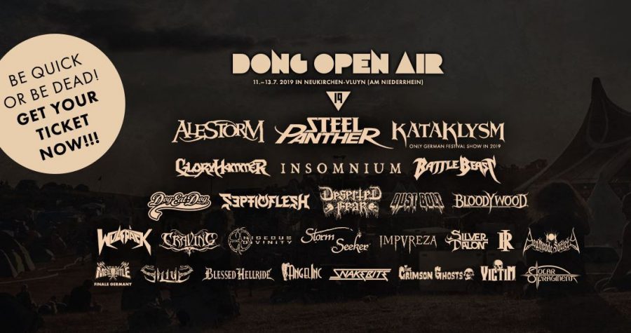 Alle Infos zum DONG OPEN AIR 2019 in Neukirchen-Vluyn (11.-13.7.2019)
