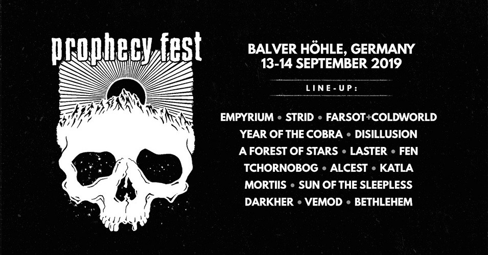 WarmUp for PROPHECY FEST Running Order steht fest und Tagestickets