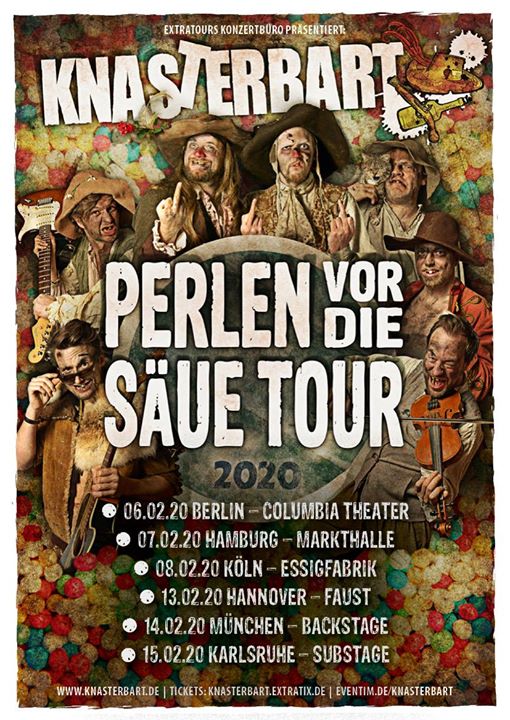 KNASTERBART auf Perlen Vor Die Säue-Tour 2020