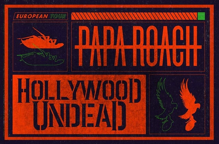 PAPA ROACH lassen im Frühjahr 2020 Deutschlands Kammerjäger tanzen!