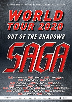 SAGA live auf "Out Of The Shadows Tour"