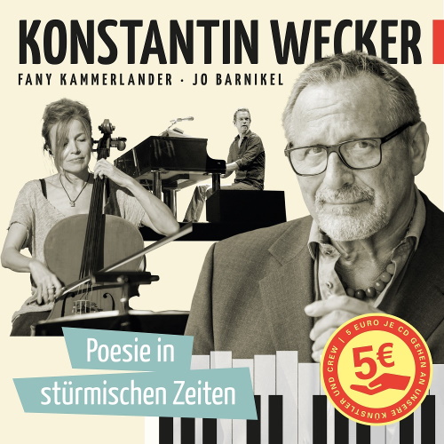 KONSTANTIN WECKER: neue CD und Spendenaktion