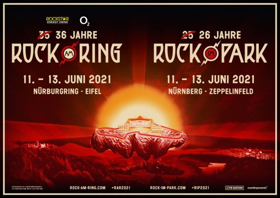 ROCK AM RING und ROCK IM PARK 2021 - Umtausch der diesjährigen Tickets