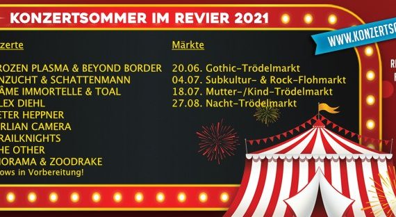 KONZERTSOMMER IM REVIER 2021 - Alles zum Line-up KONZERTSOMMER IM REVIER 2021 - Alles zum Line-up