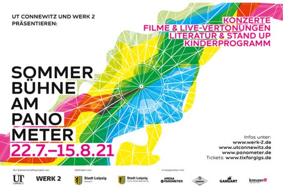 Live und in Farbe: Sommerbühne am Leipziger Panometer Live und in Farbe: Sommerbühne am Leipziger Panometer