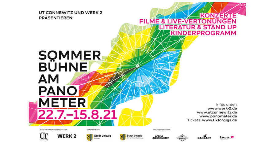 Live und in Farbe: Sommerbühne am Leipziger Panometer Live und in Farbe: Sommerbühne am Leipziger Panometer