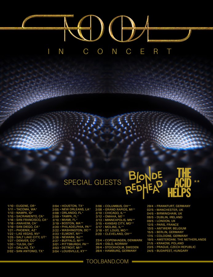 TOOL-Tour beendet Tortur - Nach langem Warten endlich wieder live