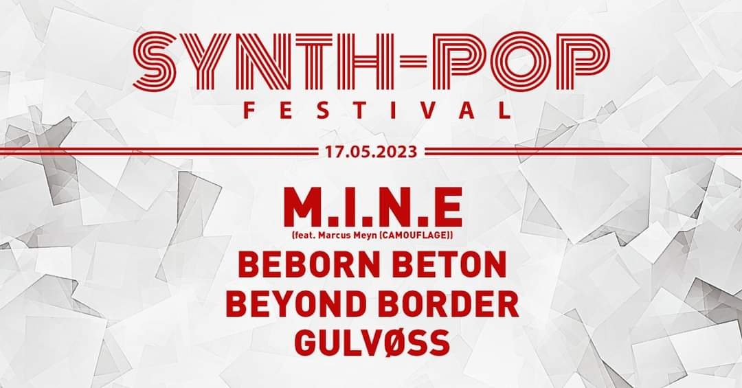 Mitten im Mai lockt das SYNTH-POP FESTIVAL nach Oberhausen Mitten im Mai lockt das SYNTH-POP FESTIVAL nach Oberhausen