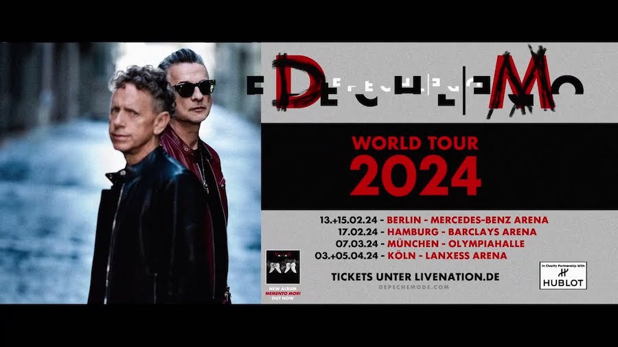 DEPECHE MODE - Neue Livedates für 2024 (Hallentour) DEPECHE MODE - Neue Livedates für 2024 (Hallentour)