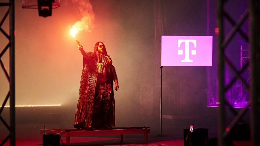 Thirty Seconds To Mars, offizielles Pressebild, © Deutsche Telekom