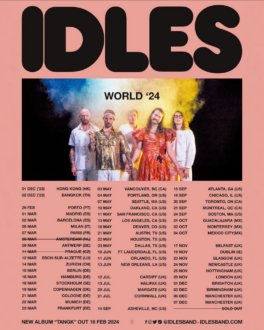 IDLES Tour 2024