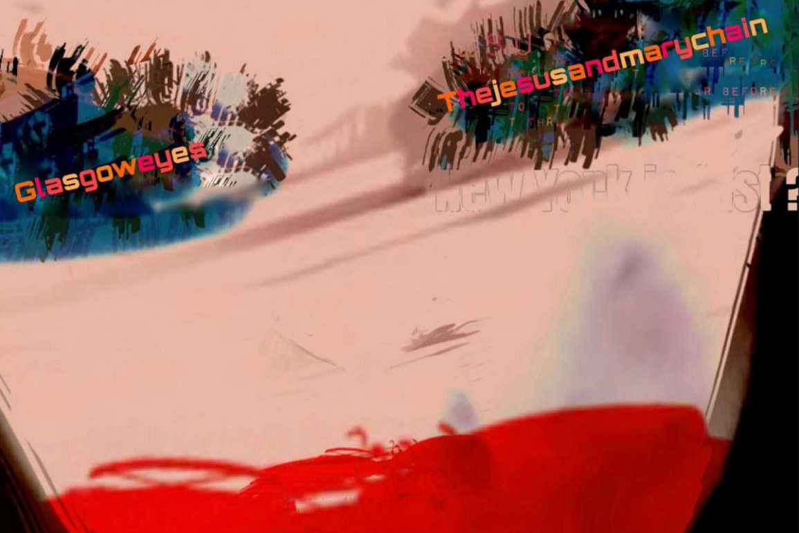 THE JESUS AND MARY CHAIN auf 40 Years-EU-Tour The Jesus and Mary Chain - Glasgow Eyes (cutout)