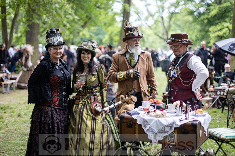 Fotos: STEAMPUNK PICKNICK, 31. Wave-Gotik-Treffen (WGT), 18.05.2024