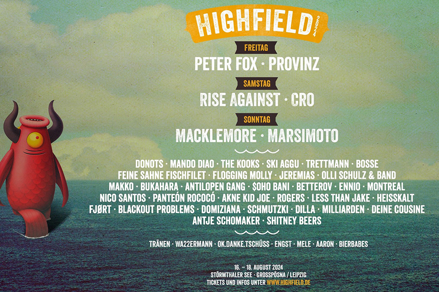 Highfield Festival 2024 – Alle Infos gibt es hier! Highfield Festival 2024