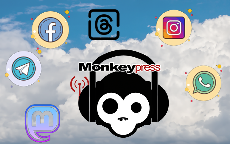 Monkeypress.de jetzt auch auf WhatsApp und allen wichtigen Social Media Plattformen!