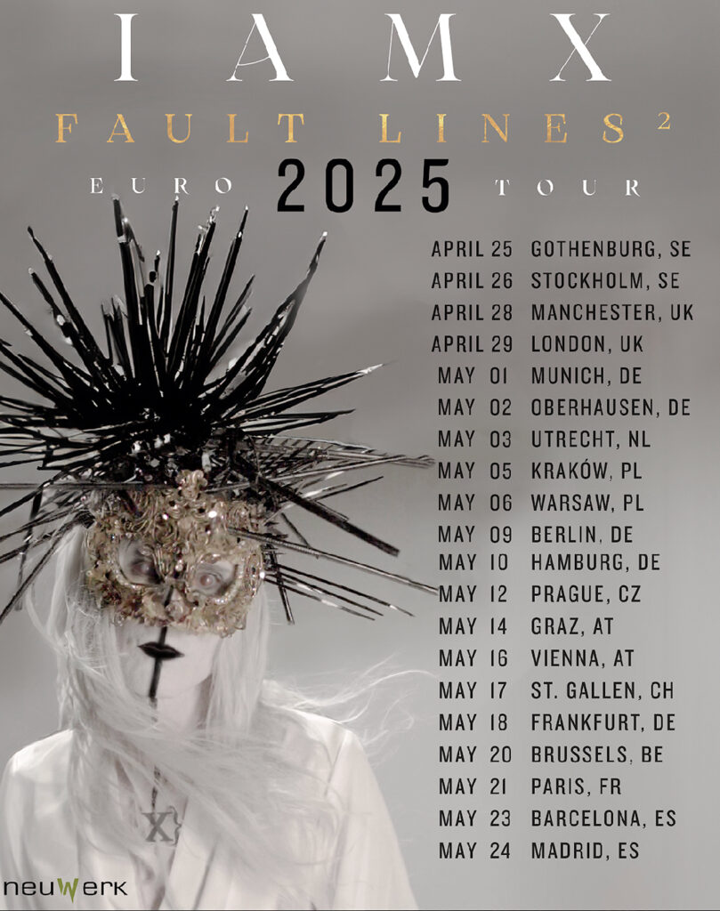 IAMX gelingt Geniestreich mit "Fault Lines²" Ankündigung – Fans fiebern der Tour 2025 entgegen!