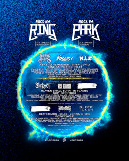 ROCK AM RING 2025: Zweite Bandwelle bringt THE PRODIGY, RISE AGAINST und viele weitere Giganten auf die Bühnen