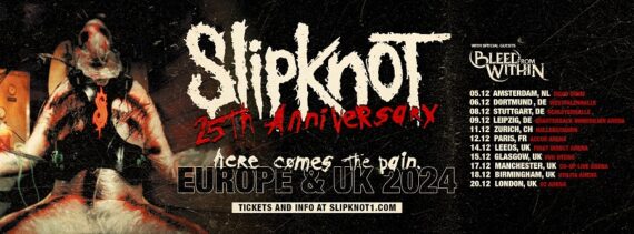 SLIPKNOT auf Jubiläumstour: Here Comes The Pain – Exklusive Shows mit Songs ihres Debütalbums!