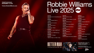 Robbie Williams tour 2025 - Figure 1