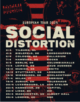 SOCIAL DISTORTION: Europatour 2025 – Die Rückkehr der Punk-Ikonen