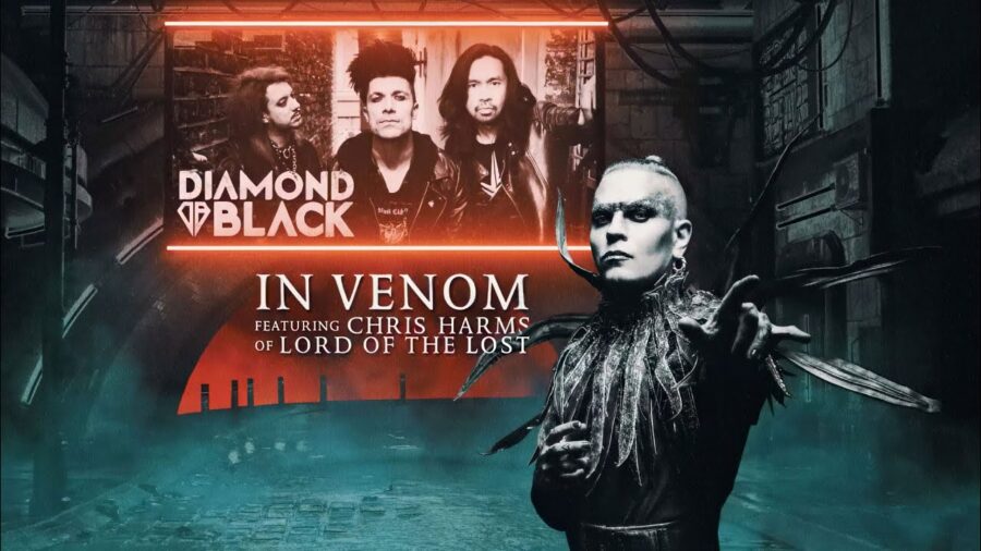 "Diamond Black": Neue Single IN VENOM mit CHRIS HARMS von LORD OF THE LOST