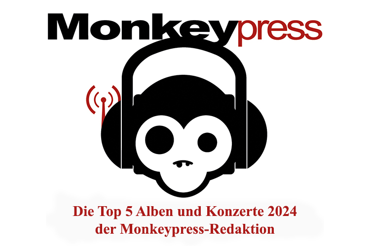 Die persönlichen Top 5 Alben & Konzerte 2024 des Monkeypress.de-Teams Die persönlichen Top 5 Alben & Konzerte 2024 des Monkeypress.de-Teams