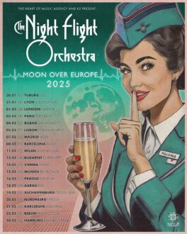 THE NIGHT FLIGHT ORCHESTRA: Neuer Song Give Us The Moon und Albumankündigung