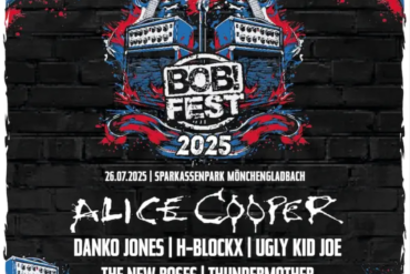 BOBFEST 2025: ALICE COOPER, DANKO JONES, H-BLOCKX und mehr rocken den Sparkassenpark