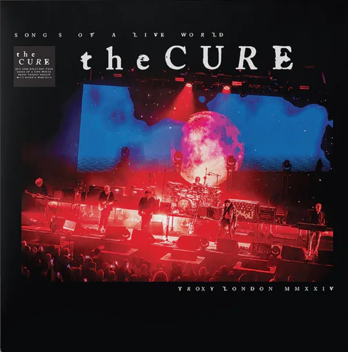 THE CURE veröffentlichen Live-Album Songs of a Live World: Troxy London MMXXIV am Freitag für den guten Zweck auf CD und Vinyl