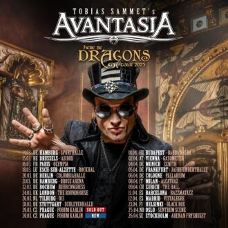 AVANTASIA erobern mit "Here Be Dragons" die Spitze der Charts