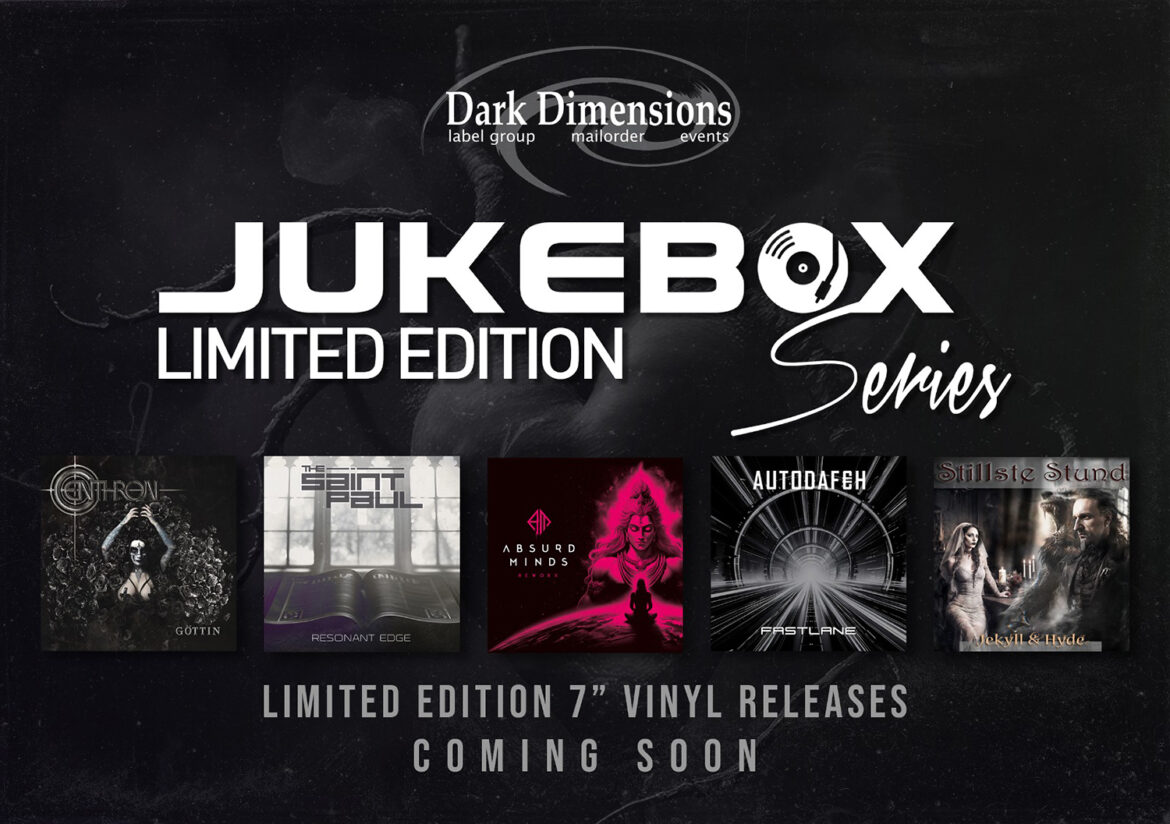 DARK DIMENSIONS bringt Jukebox-Vibes zurück – Neue 7"-Vinyl-Serie für Sammler & Electro-Fans!