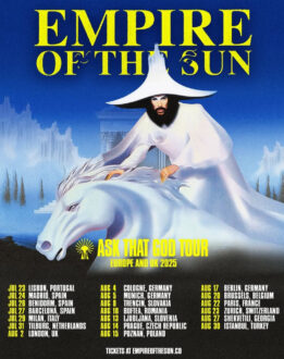 EMPIRE OF THE SUN kehren zurück – „Ask That God“-Tour, drei Shows in Deutschland!