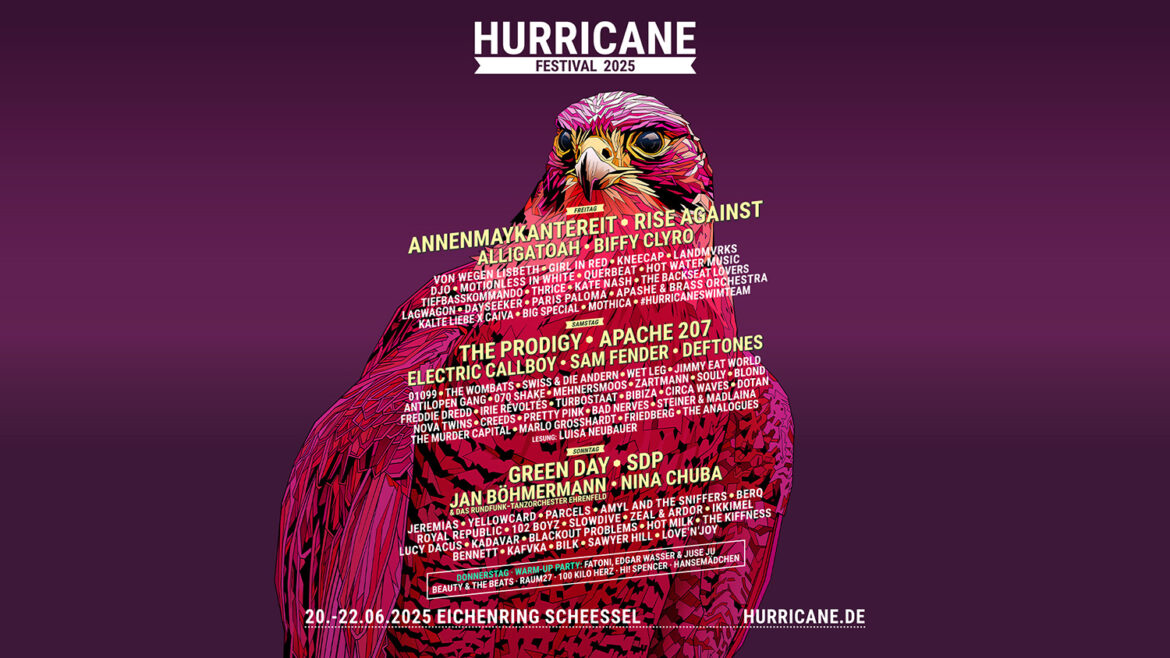 HURRICANE/SOUTHSIDE FESTIVAL 2025: Drei Tage Ausnahmezustand in Scheeßel & Neuhausen ob Eck!