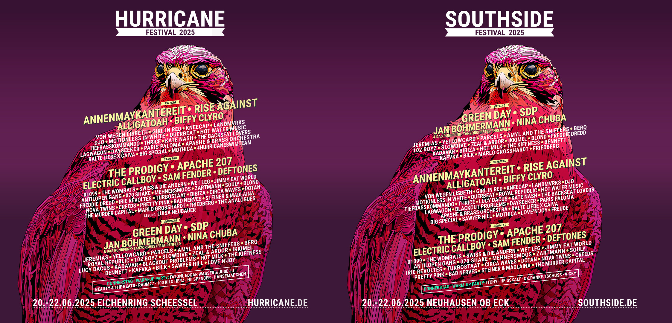 Hurrycane & Southside 2025