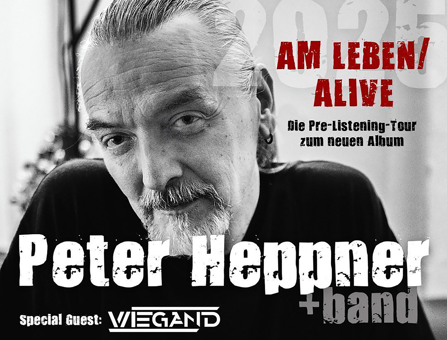 PETER HEPPNER + Band bald auf Tour: Am Leben / Alive Pre-Listening-Tour 2025