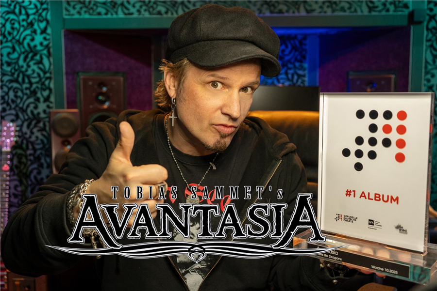 AVANTASIA erobern mit "Here Be Dragons" die Spitze der Charts