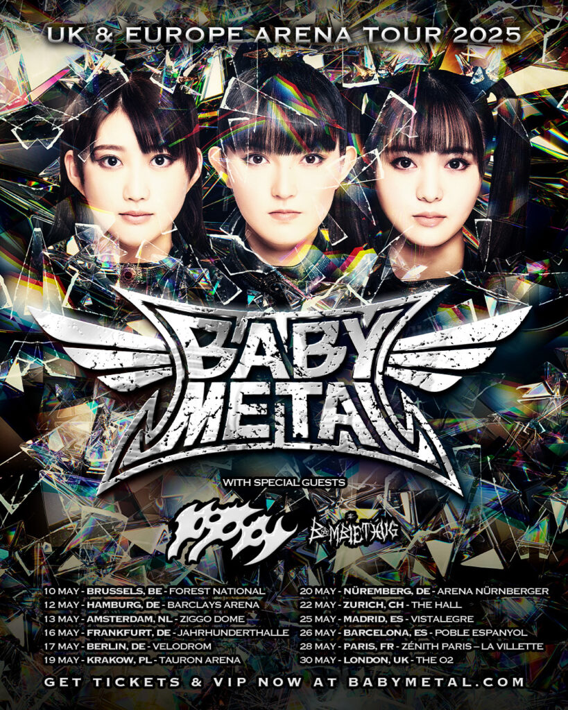 BABYMETAL kündigen “METAL FORTH” an – Neues Album, Deutschland-Tour & Video mit Poppy!