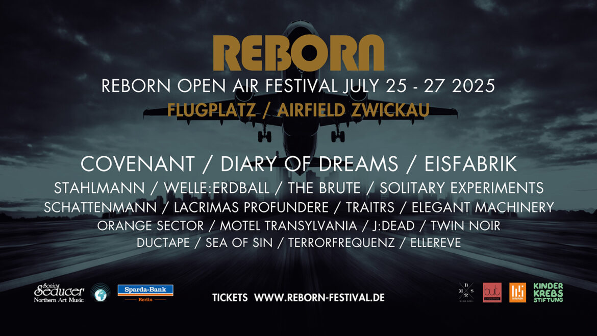 REBORN OPEN AIR FESTIVAL 2025: Drei Tage dunkle Klangkunst auf dem Flugplatz Zwickau