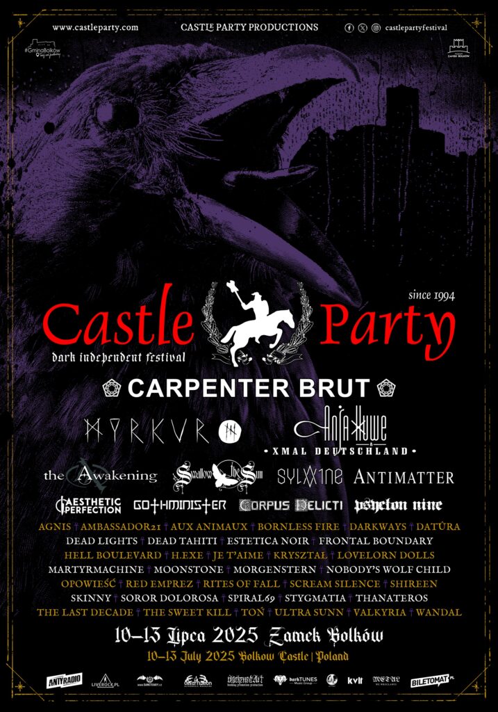 Dunkle Legenden erwachen – das CASTLE PARTY Festival 2025 lädt zur ultimativen Gothic-Wallfahrt nach Bolków